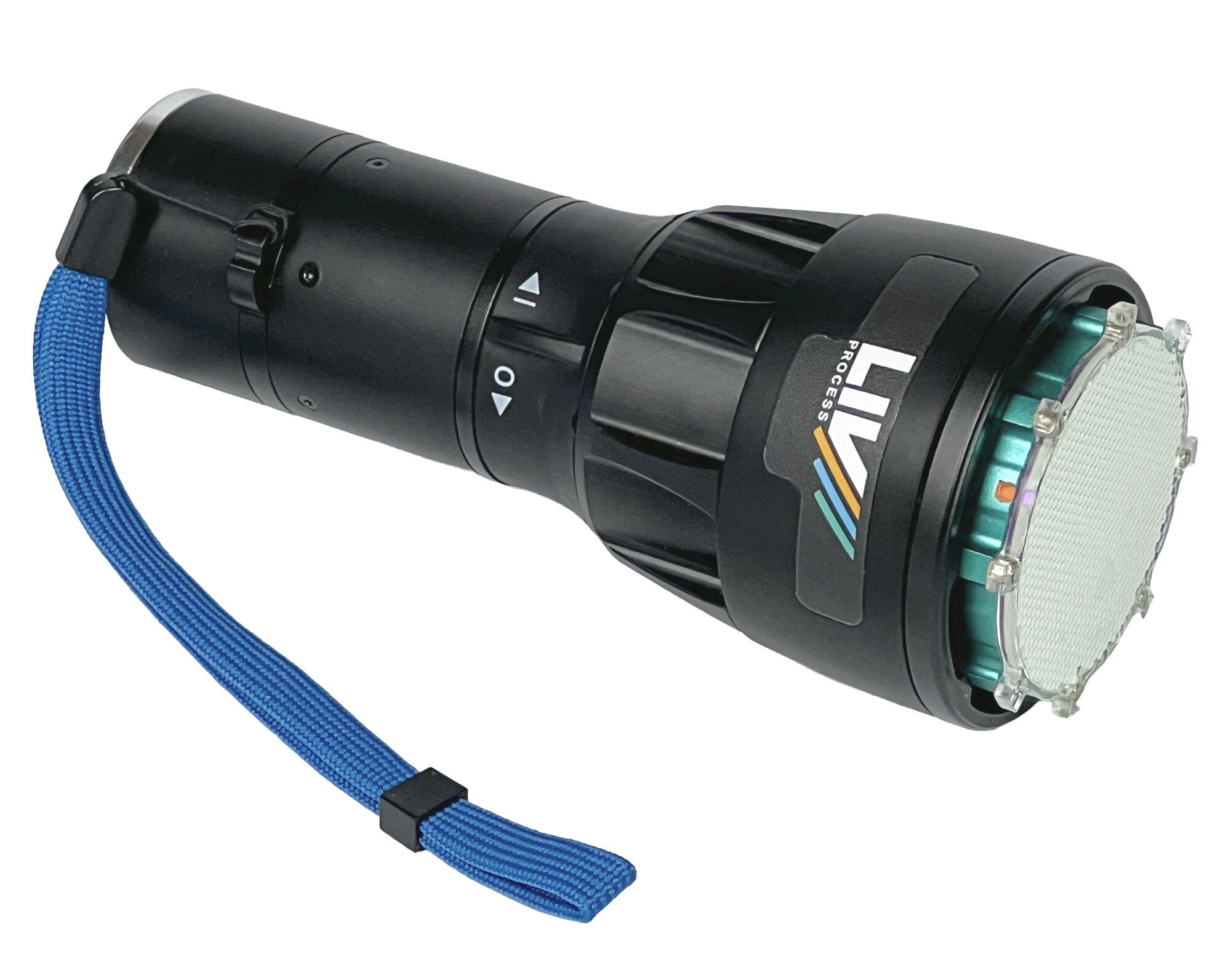 The visualization system requires a liquid solution, the LIV light, and orange goggles